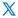 x logo