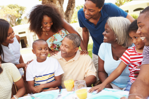 Photo of a family enjoying time together to illustrate the title Honoring Black History Month: The Role of Estate Planning in Closing the Wealth Gap