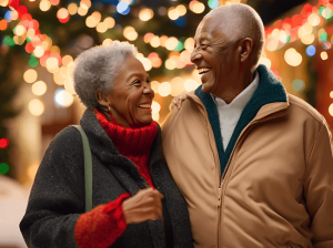 Couple reviewing documents. This is to illustrate the idea that you want to align your estate plan with your goals.