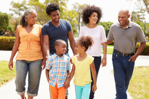 Photo of a Black family to illustrate honoring Juneteenth and 19 non-financial legacy gifts.